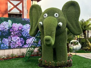 Imagem principal do artigo Conheça o Hortênsias Garden, nova atração turística de Gramado com esculturas gigantes